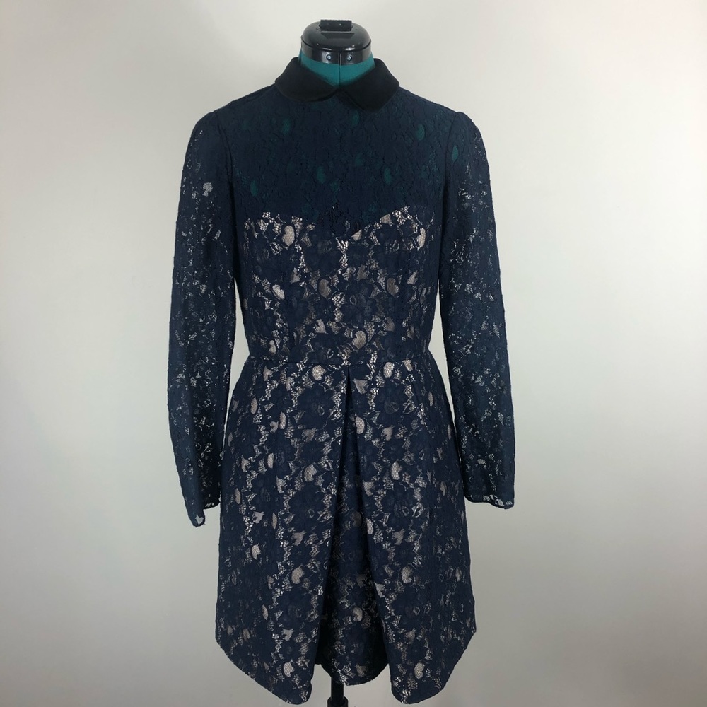 SOLD.   Jill Stuart Lace Peter Pan Collar Dress